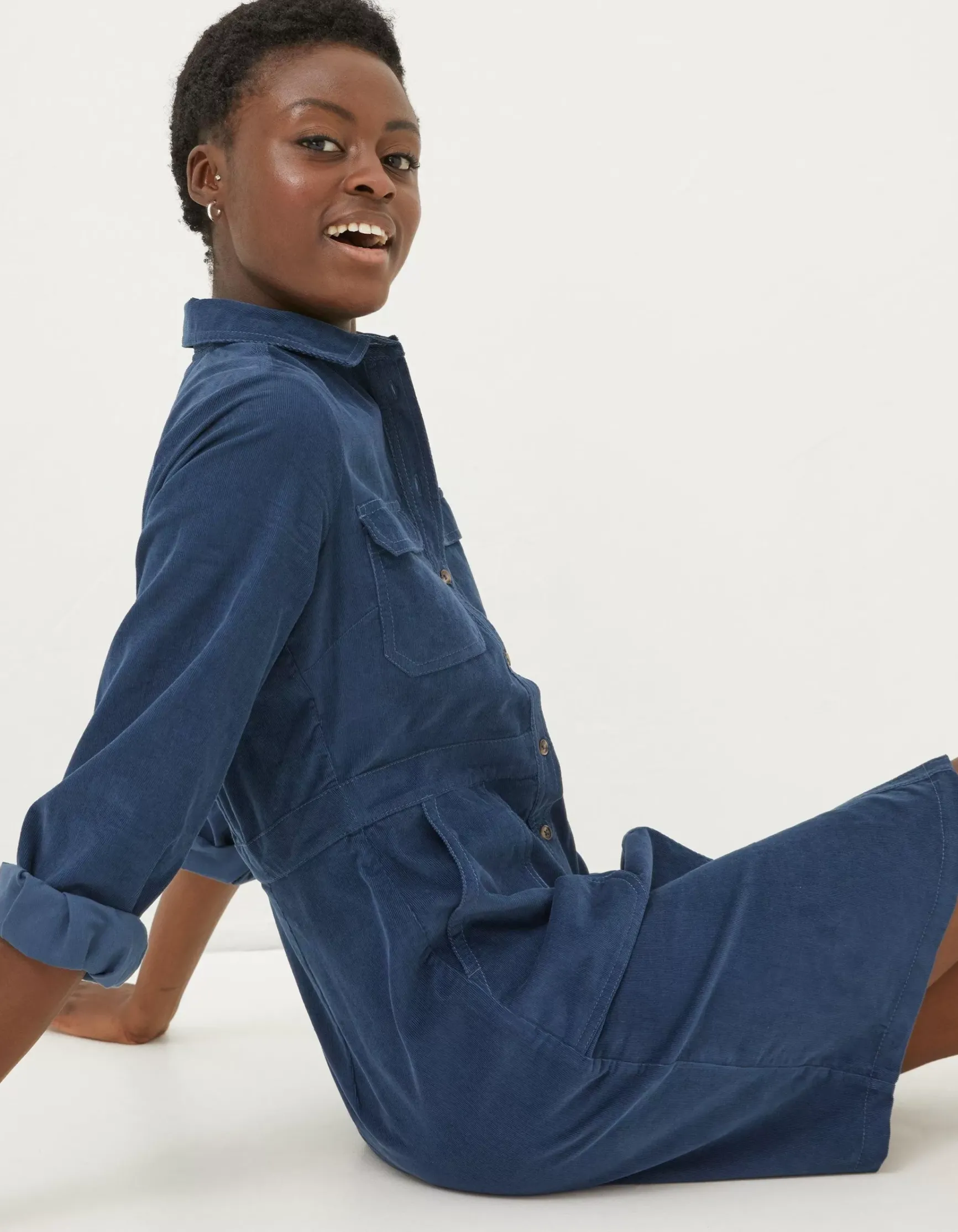 FatFace Tabitha Cord Dress|Women Dresses
