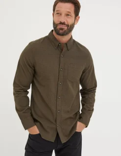FatFace Tadlow Puppytooth Shirt|Men View All
