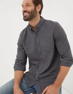 FatFace Tadlow Puppytooth Shirt|Men View All