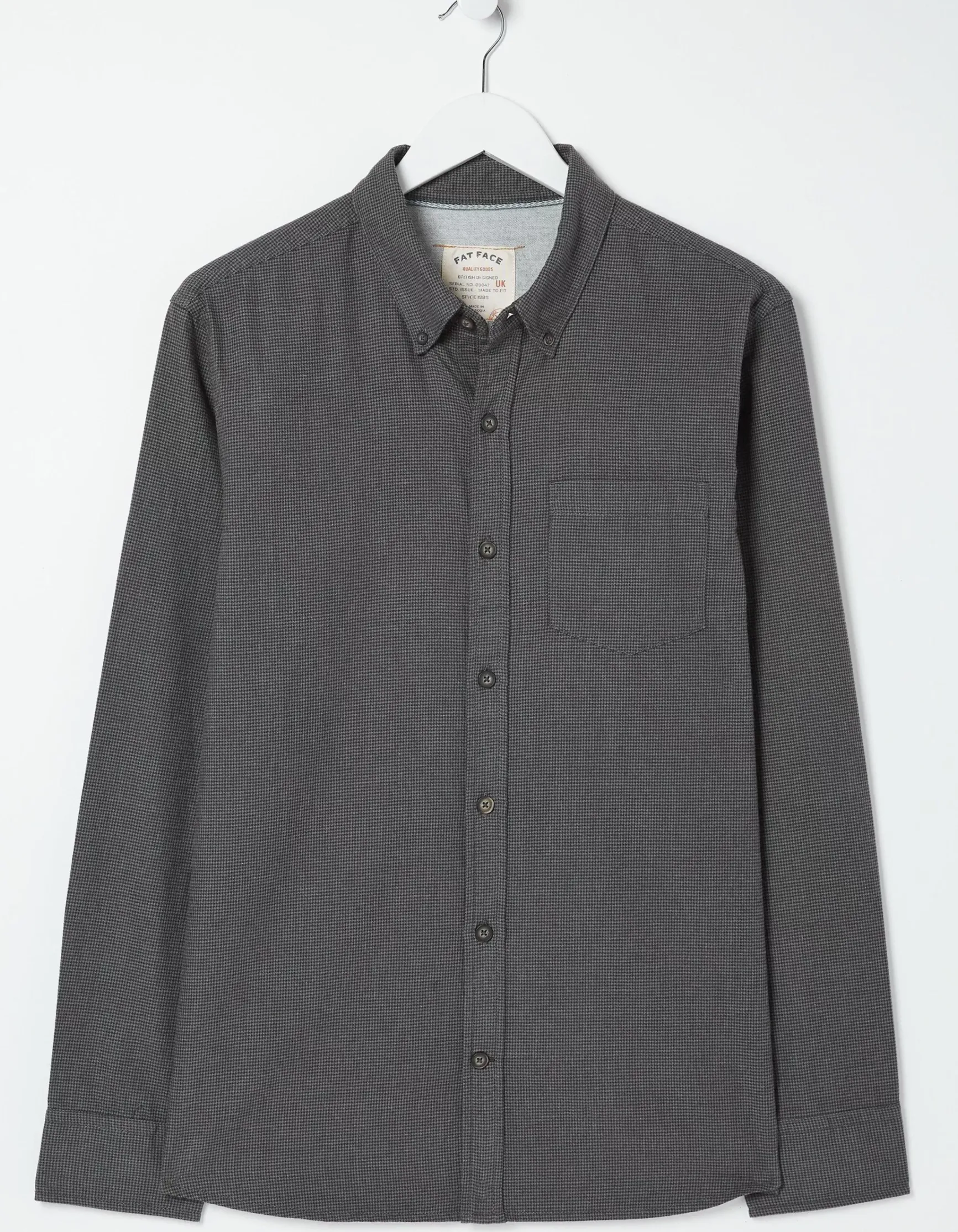 FatFace Tadlow Puppytooth Shirt|Men View All