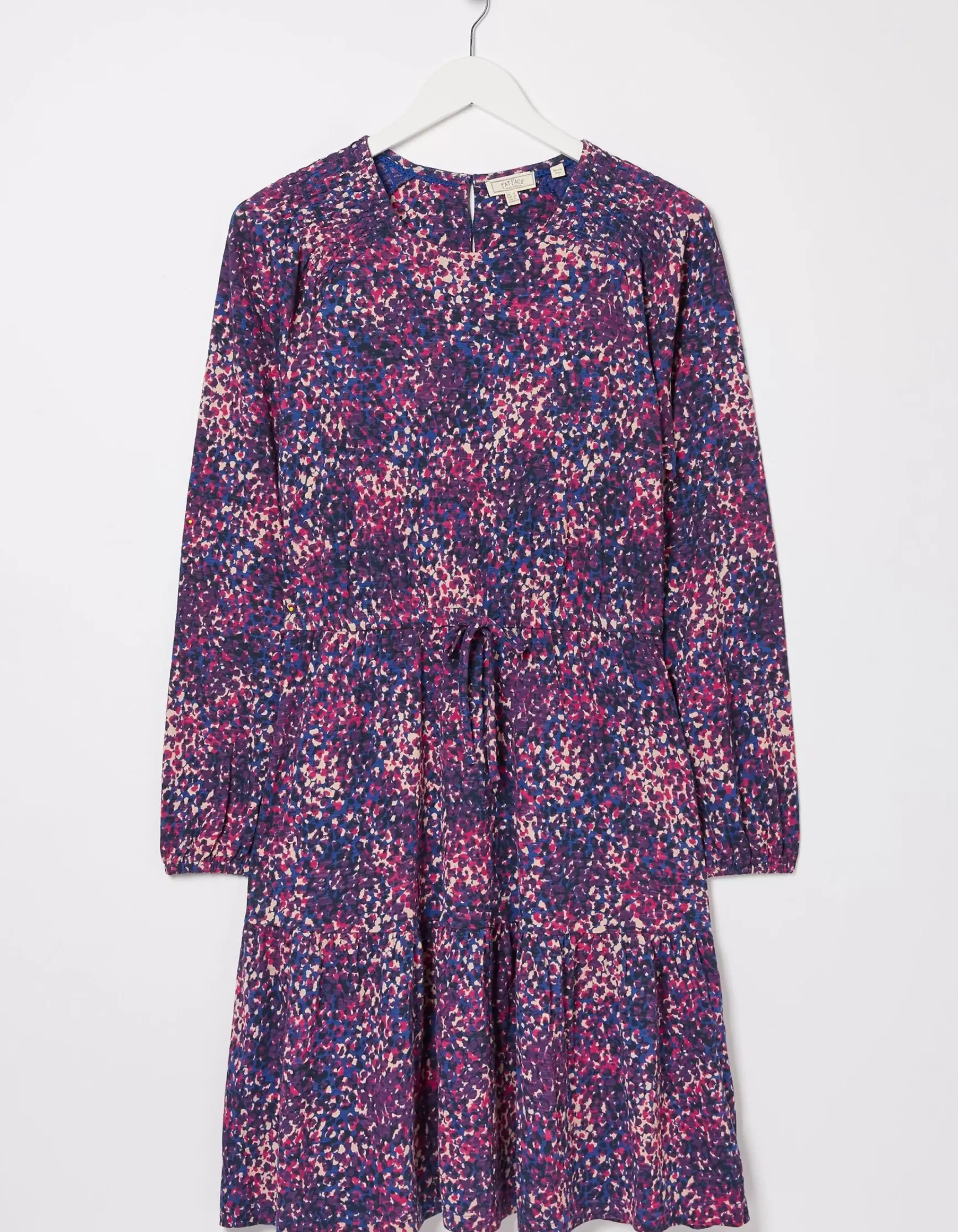 FatFace Tara Layered Spot Jersey Dress|Women View All