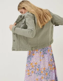 FatFace Tasha Denim Jacket|Women Coats & Jackets