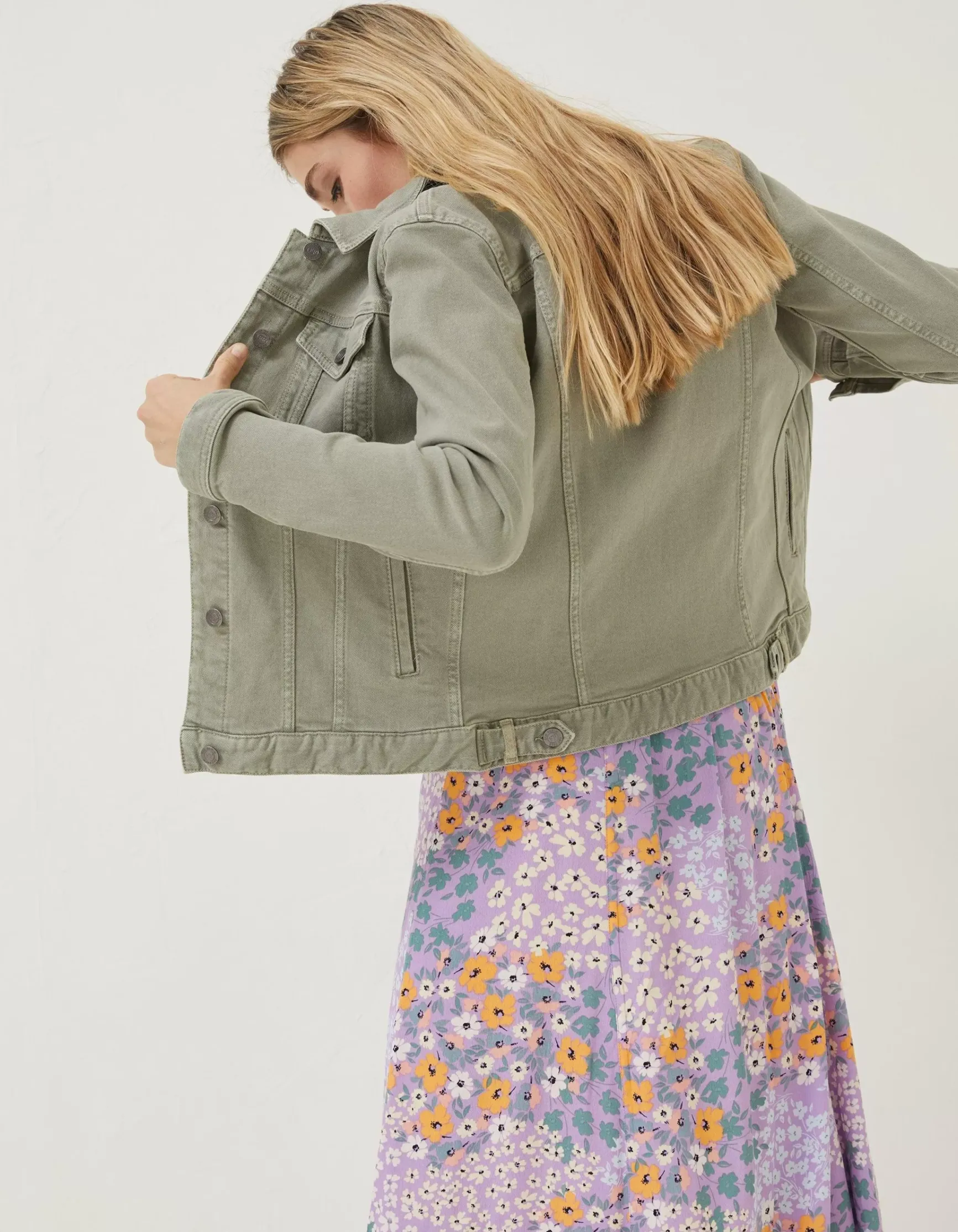 FatFace Tasha Denim Jacket|Women Coats & Jackets