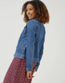 FatFace Tasha Denim Jacket|Women Coats & Jackets