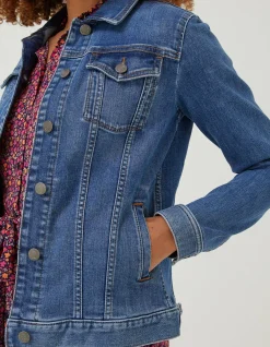 FatFace Tasha Denim Jacket|Women Coats & Jackets