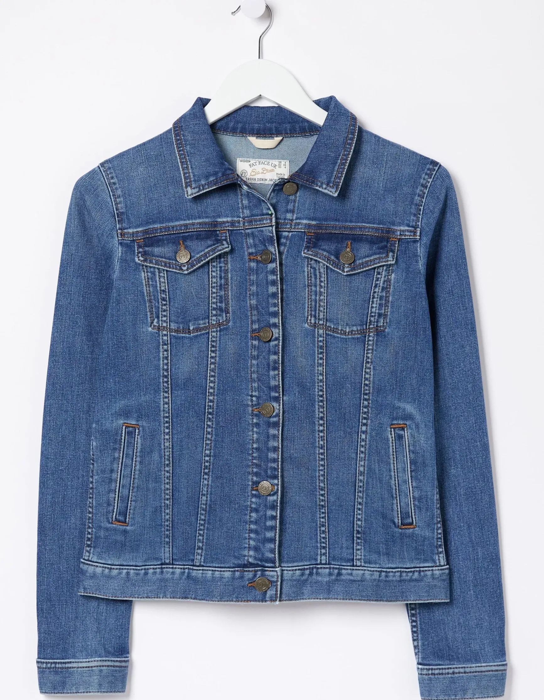 FatFace Tasha Denim Jacket|Women Coats & Jackets