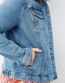 FatFace Tasha Denim Jacket|Women Coats & Jackets