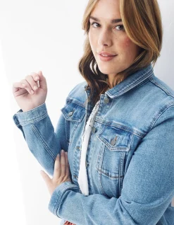 FatFace Tasha Denim Jacket|Women Coats & Jackets
