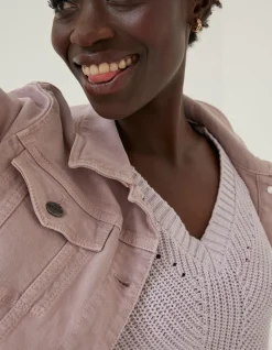 FatFace Tasha Denim Jacket|Women Coats & Jackets