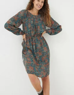 FatFace Taylor Textured Spot Dress|Women Dresses