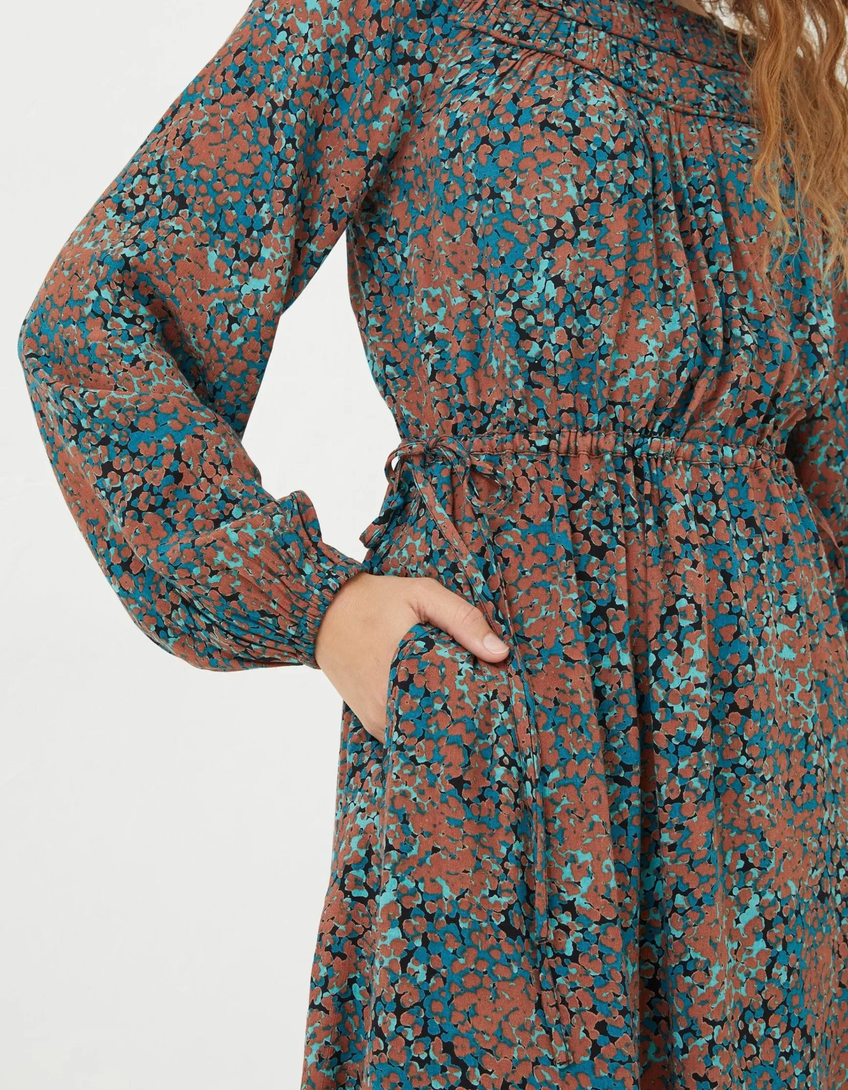 FatFace Taylor Textured Spot Dress|Women Dresses