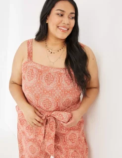 FatFace Terra Linen Blend Jumpsuit|Women Jumpsuits & Playsuits