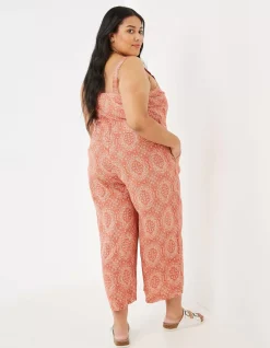 FatFace Terra Linen Blend Jumpsuit|Women Jumpsuits & Playsuits