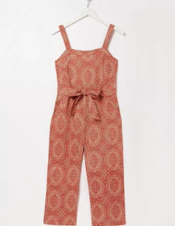 FatFace Terra Linen Blend Jumpsuit|Women Jumpsuits & Playsuits