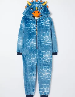 FatFace Terry Dinosaur Onesie|Boys View All