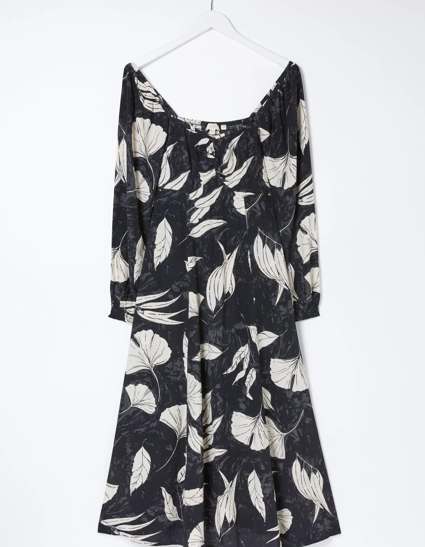 FatFace Tessa Twilight Leaves Midi Dress|Women Dresses