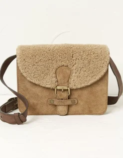 FatFace The Avery Shearling Crossbody Bag|Women View All