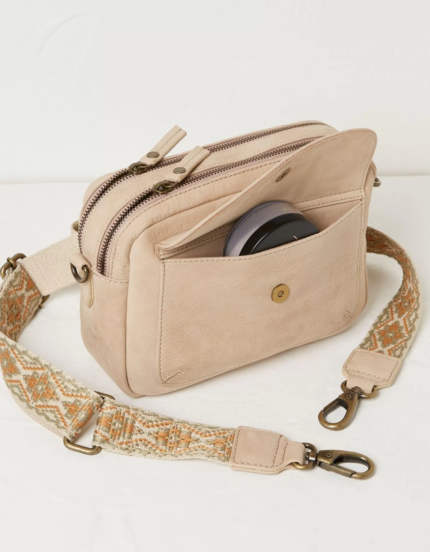 FatFace The Oslo Camera Bag Ornate Strap|Women View All