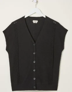 FatFace Thea Button Cardi|Women Knitwear