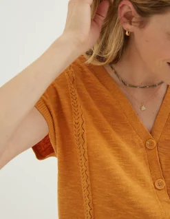FatFace Thea Button Cardi|Women Knitwear