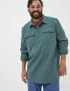 FatFace Thompson Smock Overshirt|Men View All