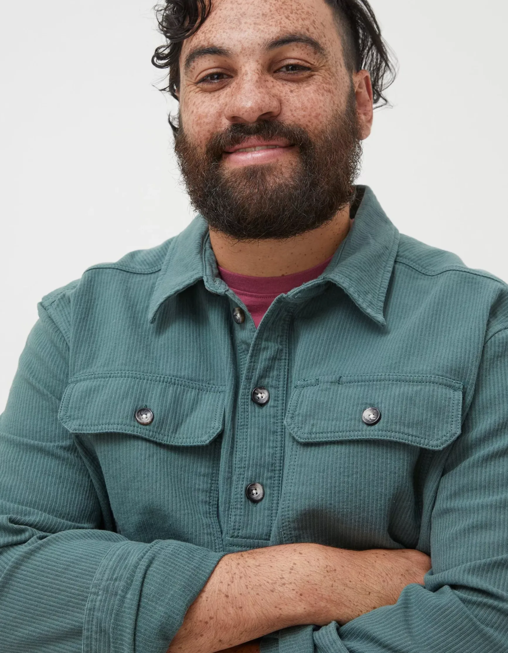 FatFace Thompson Smock Overshirt|Men View All