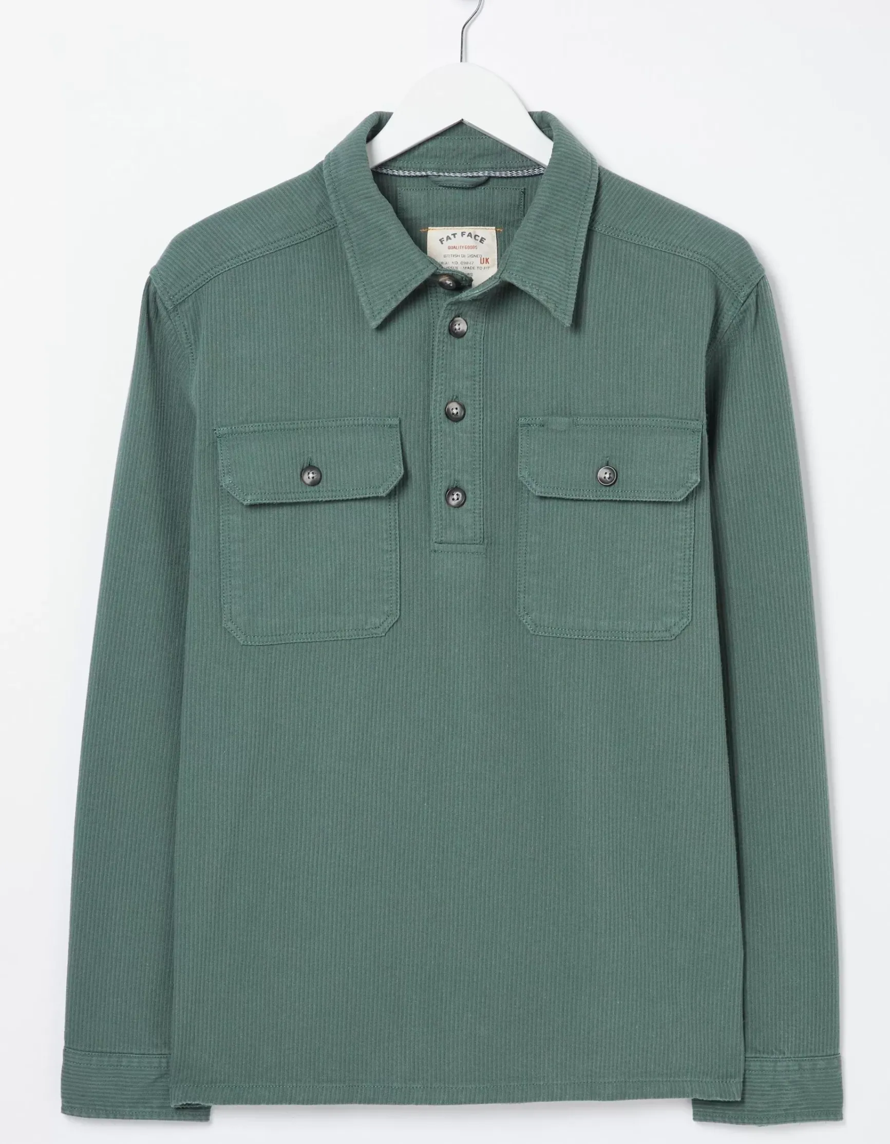 FatFace Thompson Smock Overshirt|Men View All