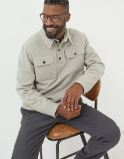 FatFace Thompson Smock Shirt|Men View All