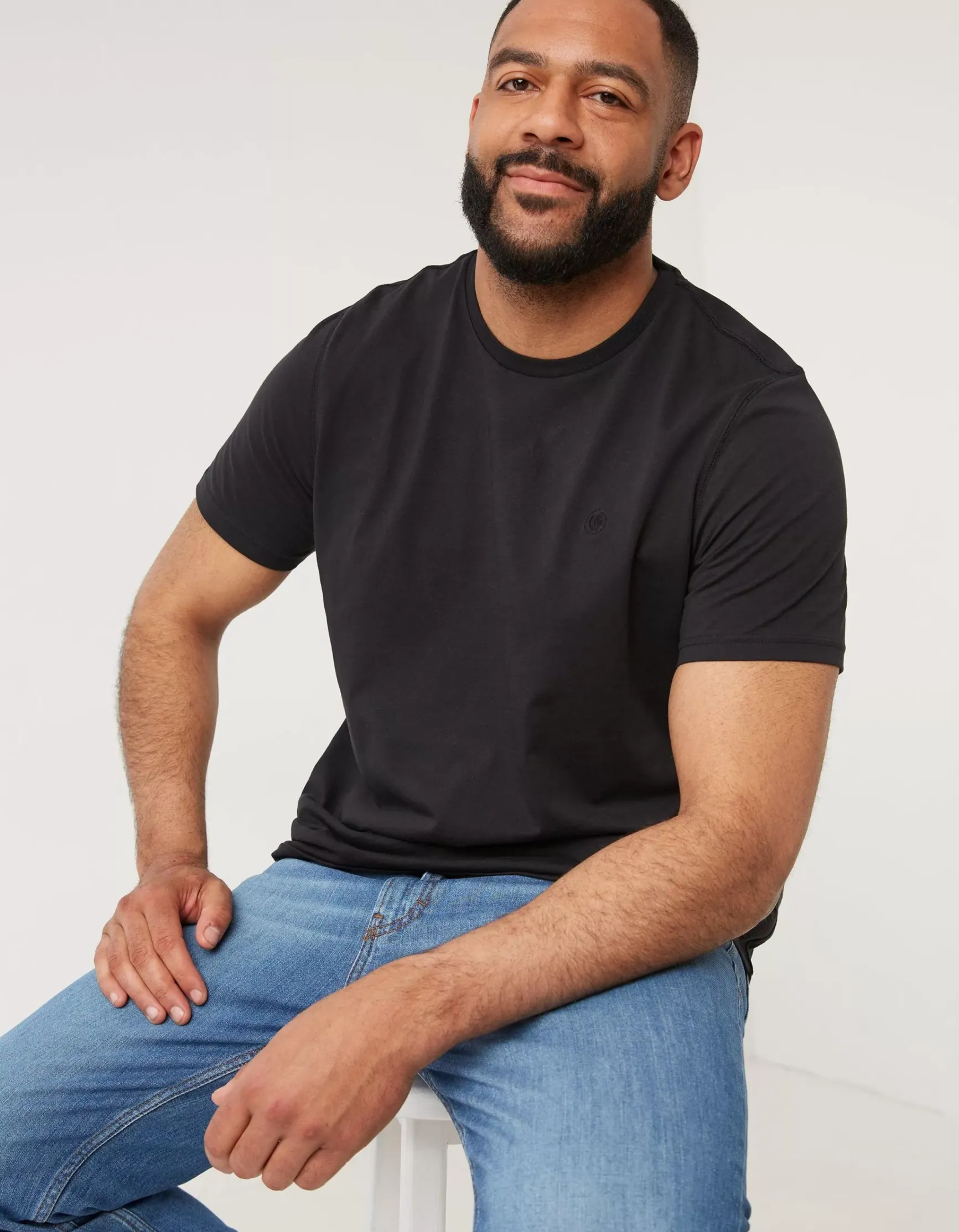 FatFace Three Pack Crew Neck T-Shirts|Men T-Shirts