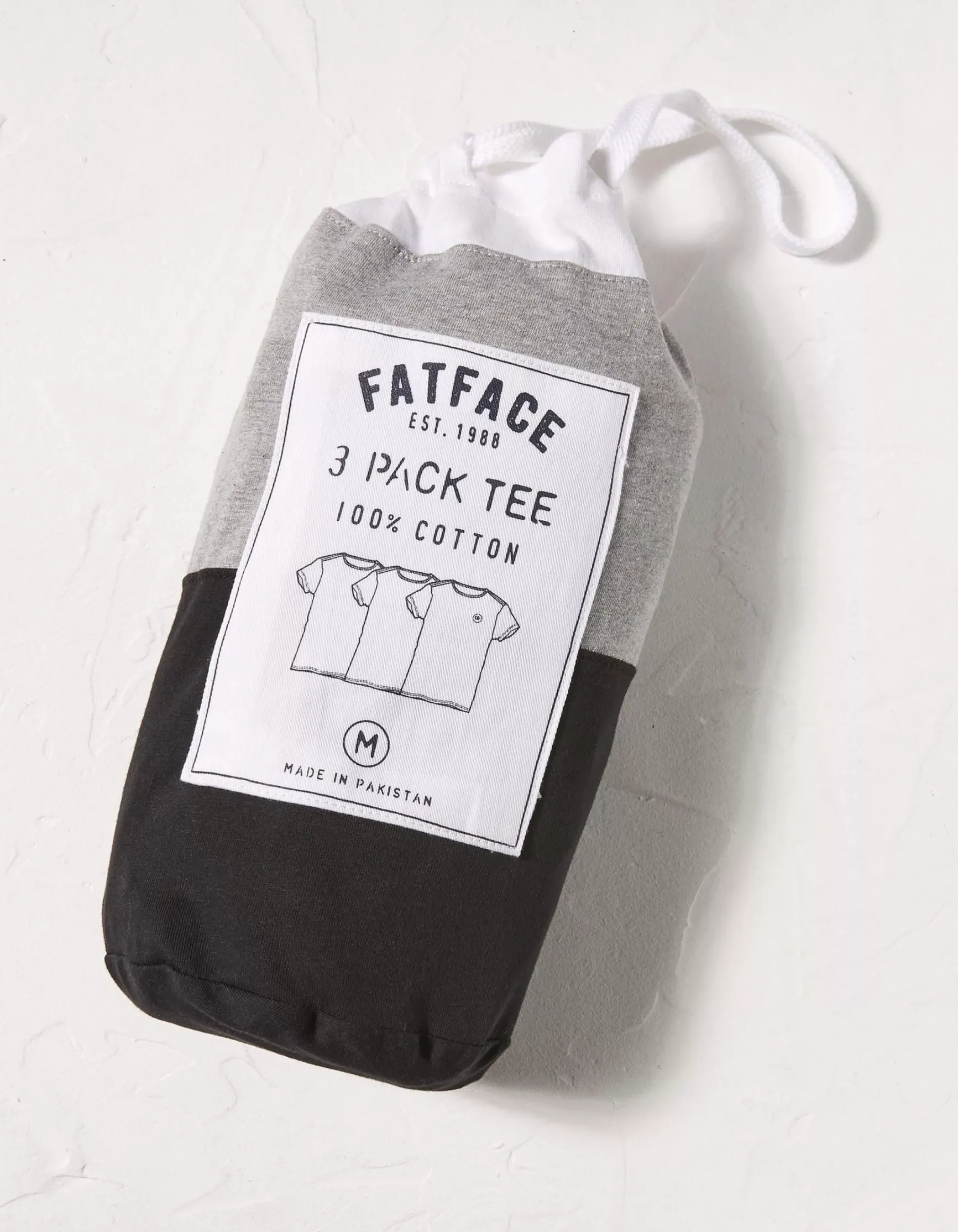 FatFace Three Pack Crew Neck T-Shirts|Men T-Shirts