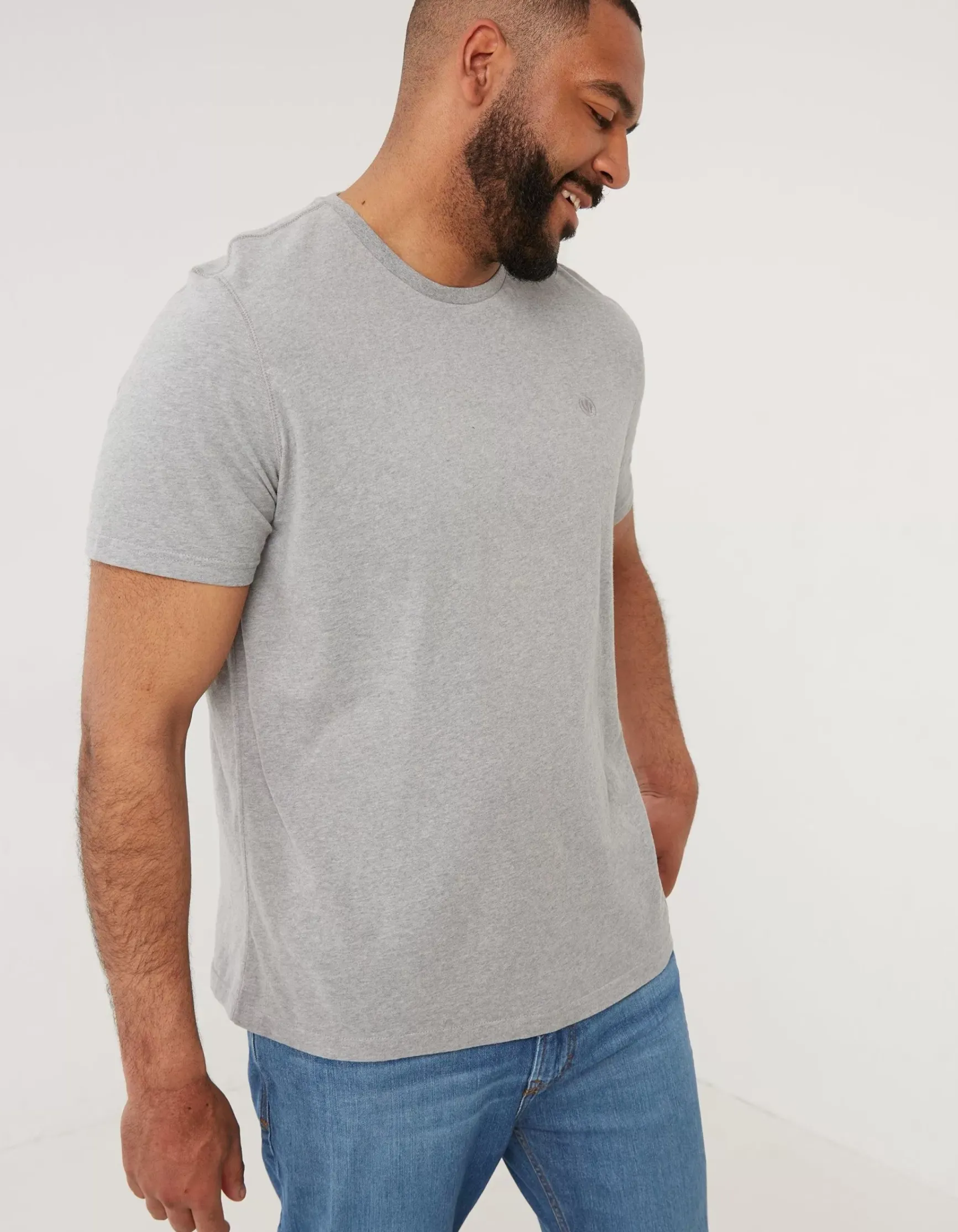 FatFace Three Pack Crew Neck T-Shirts|Men T-Shirts
