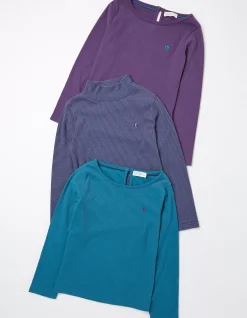 FatFace Three Pack Long Sleeve T-Shirts|Girls View All