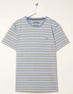 FatFace Three Pack Stripe T-Shirts|Men Nightwear & Pyjamas