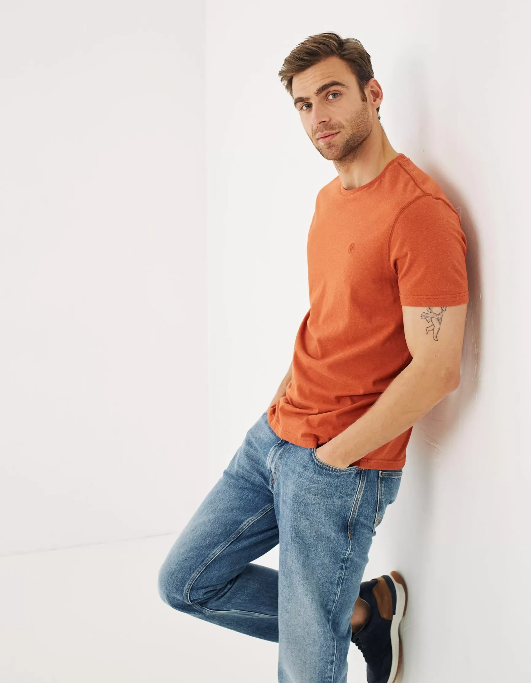 FatFace Three Pack Stripe T-Shirts|Men Nightwear & Pyjamas