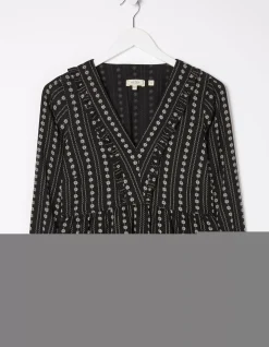 FatFace Tibby Frill Floral Blouse|Women Shirts & Blouses