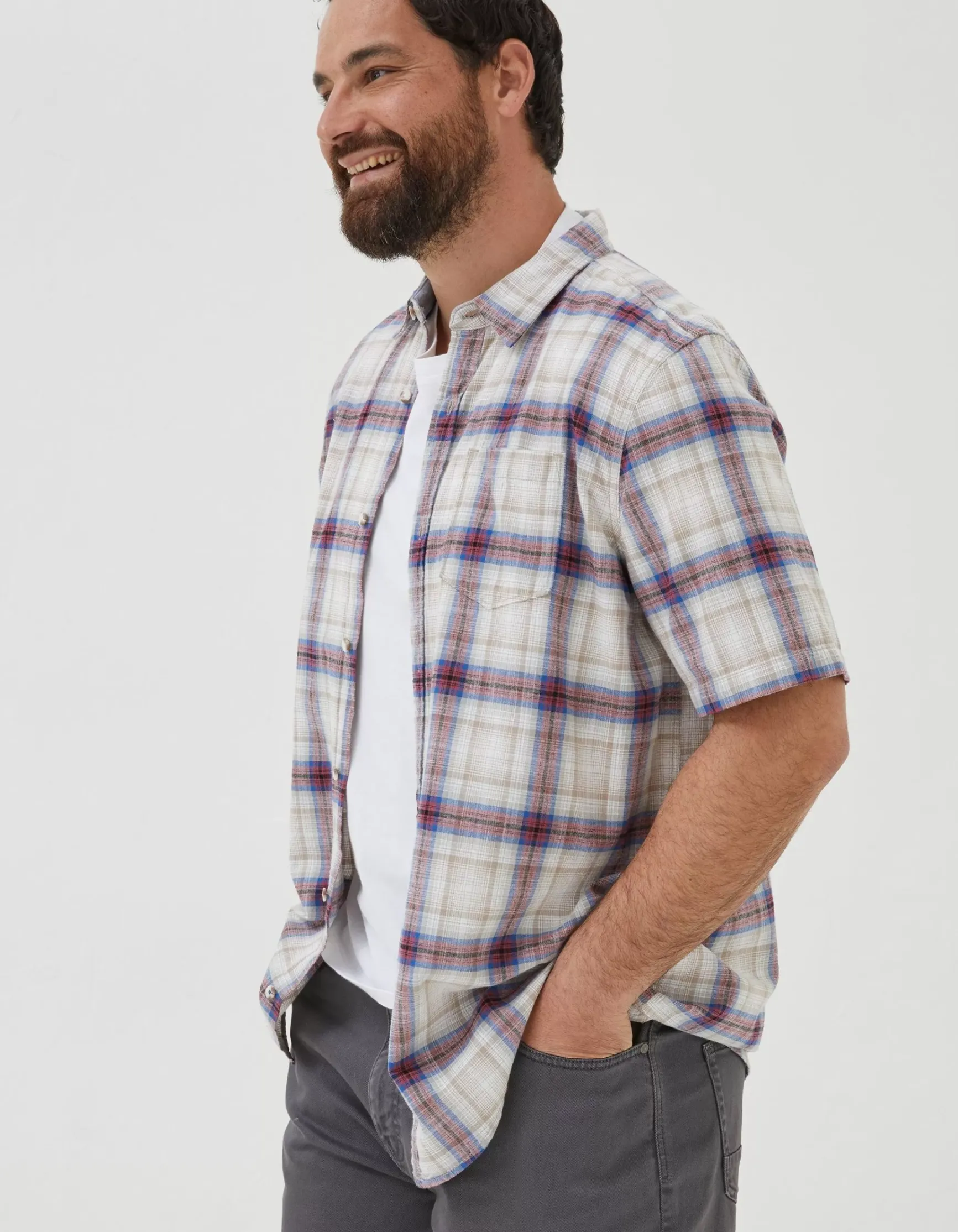 FatFace Tilbury Ombre Check Shirt|Men Shirts