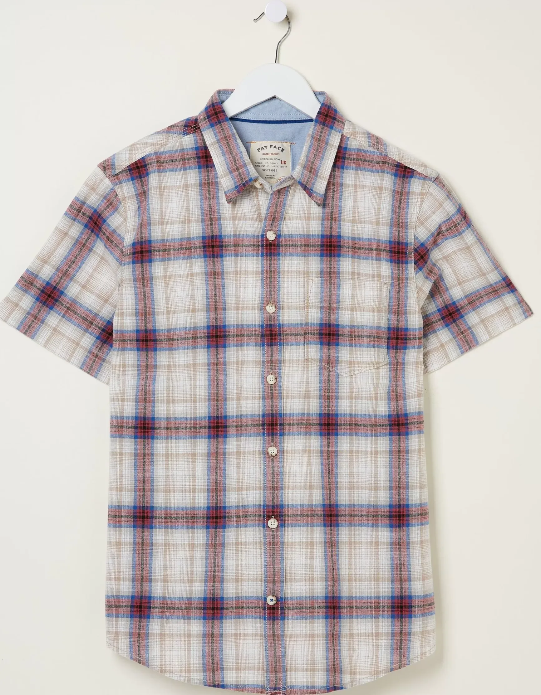 FatFace Tilbury Ombre Check Shirt|Men Shirts