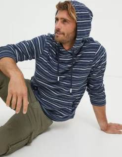 FatFace Trescoe Fine Stripe Hoodie|Men View All