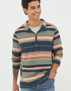 FatFace Trescowe Half Neck Sweatshirt|Men View All