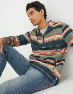 FatFace Trescowe Half Neck Sweatshirt|Men View All