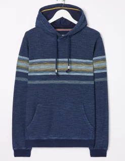 FatFace Trescowe Indigo Stripe Hoodie|Men View All