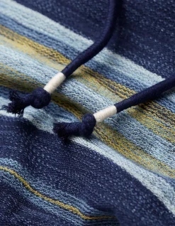 FatFace Trescowe Indigo Stripe Hoodie|Men View All
