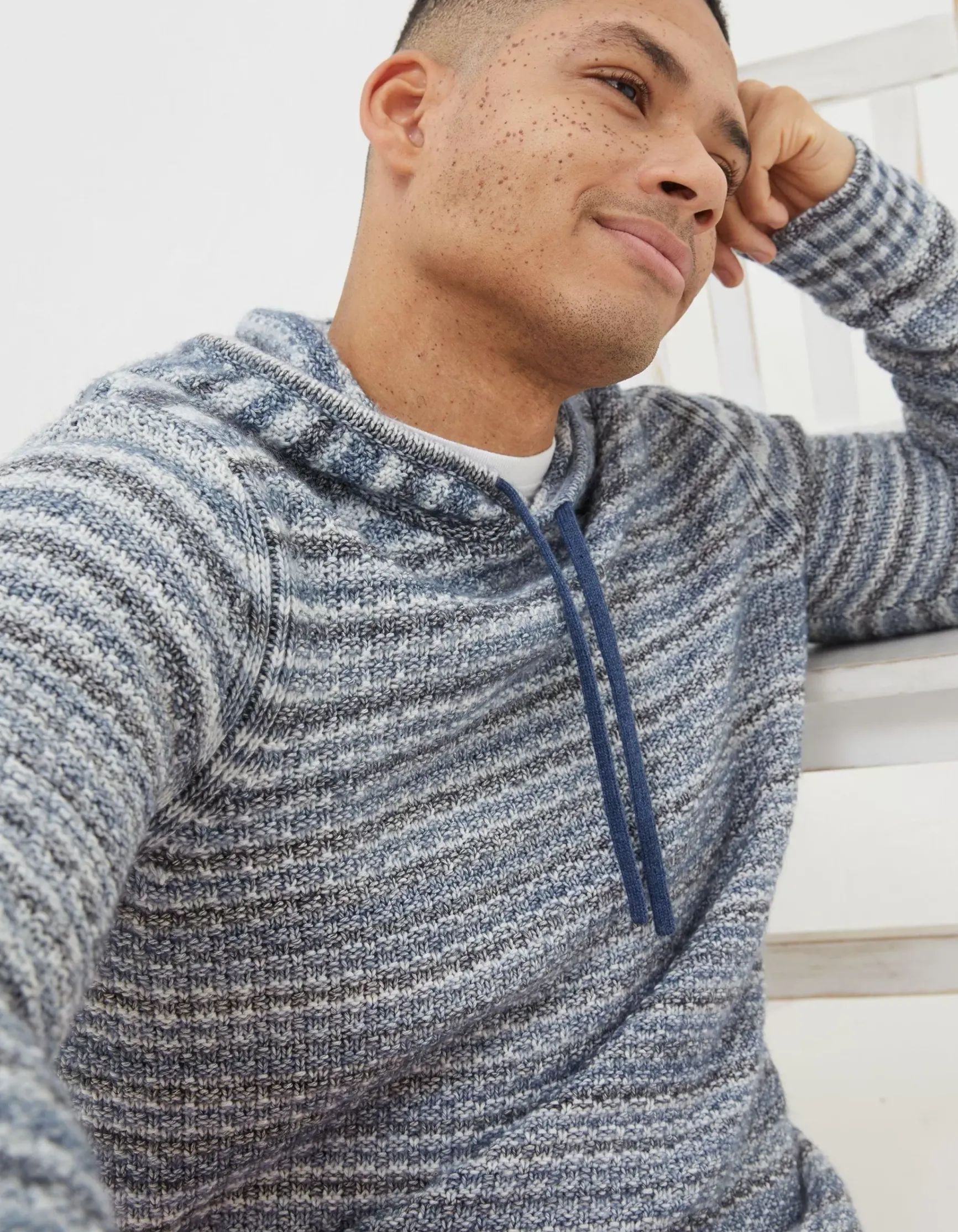 FatFace Trescowe Knitted Hoodie|Men View All