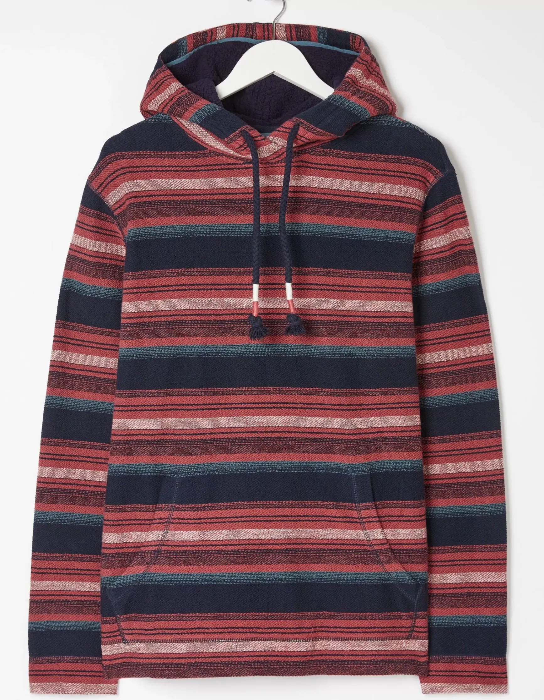 FatFace Trescowe Stripe Hoodie|Men Sweatshirts & Hoodies