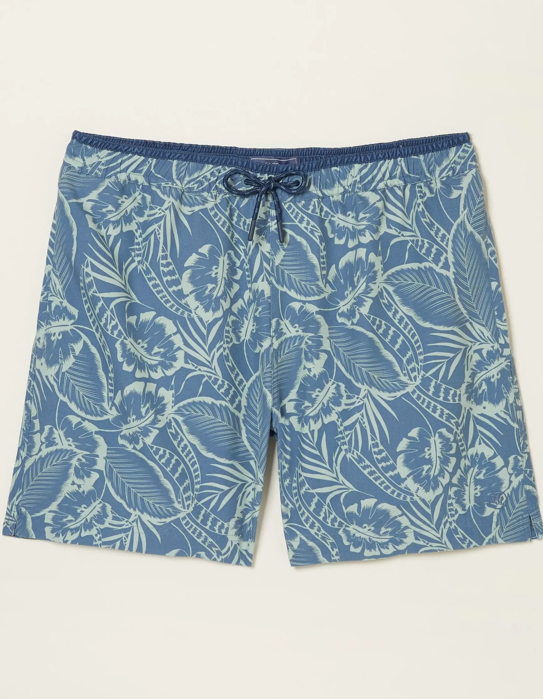 FatFace Trevose Palm Print Swim Shorts|Men Swimwear
