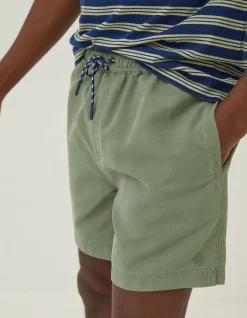 FatFace Trevose Plain Swim Shorts|Men Swimwear