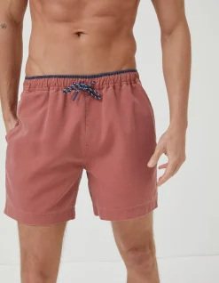 FatFace Trevose Plain Swim Shorts|Men Swimwear