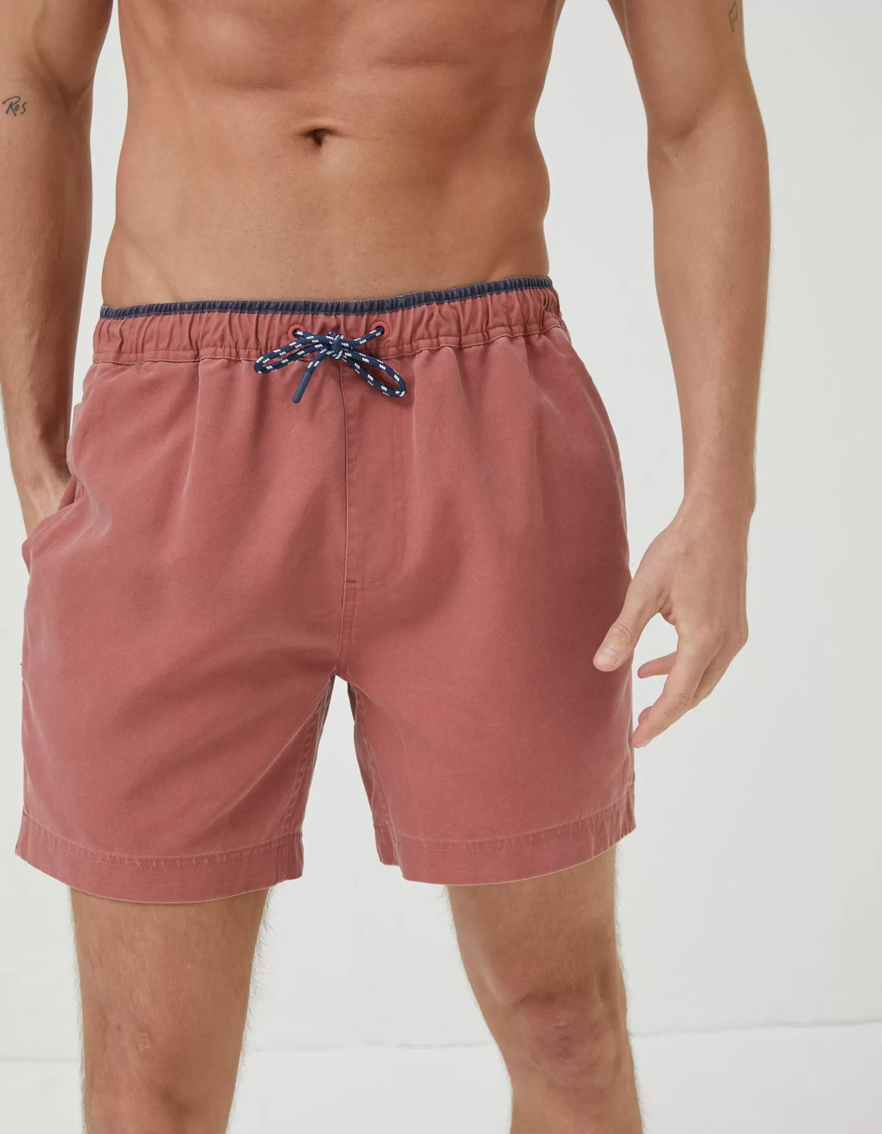 FatFace Trevose Plain Swim Shorts|Men Swimwear