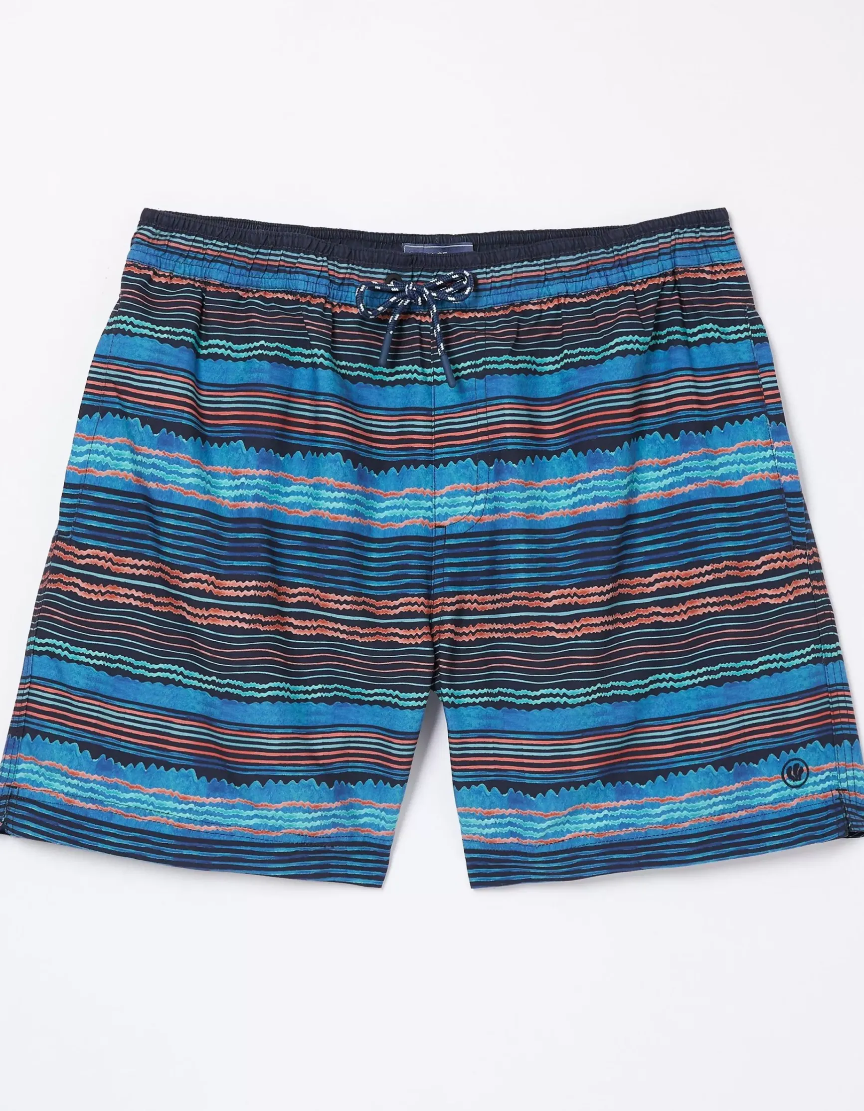 FatFace Trevose Scribble Swim Shorts|Men Swimwear