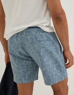 FatFace Trevose Tile Print Swim Shorts|Men Swimwear